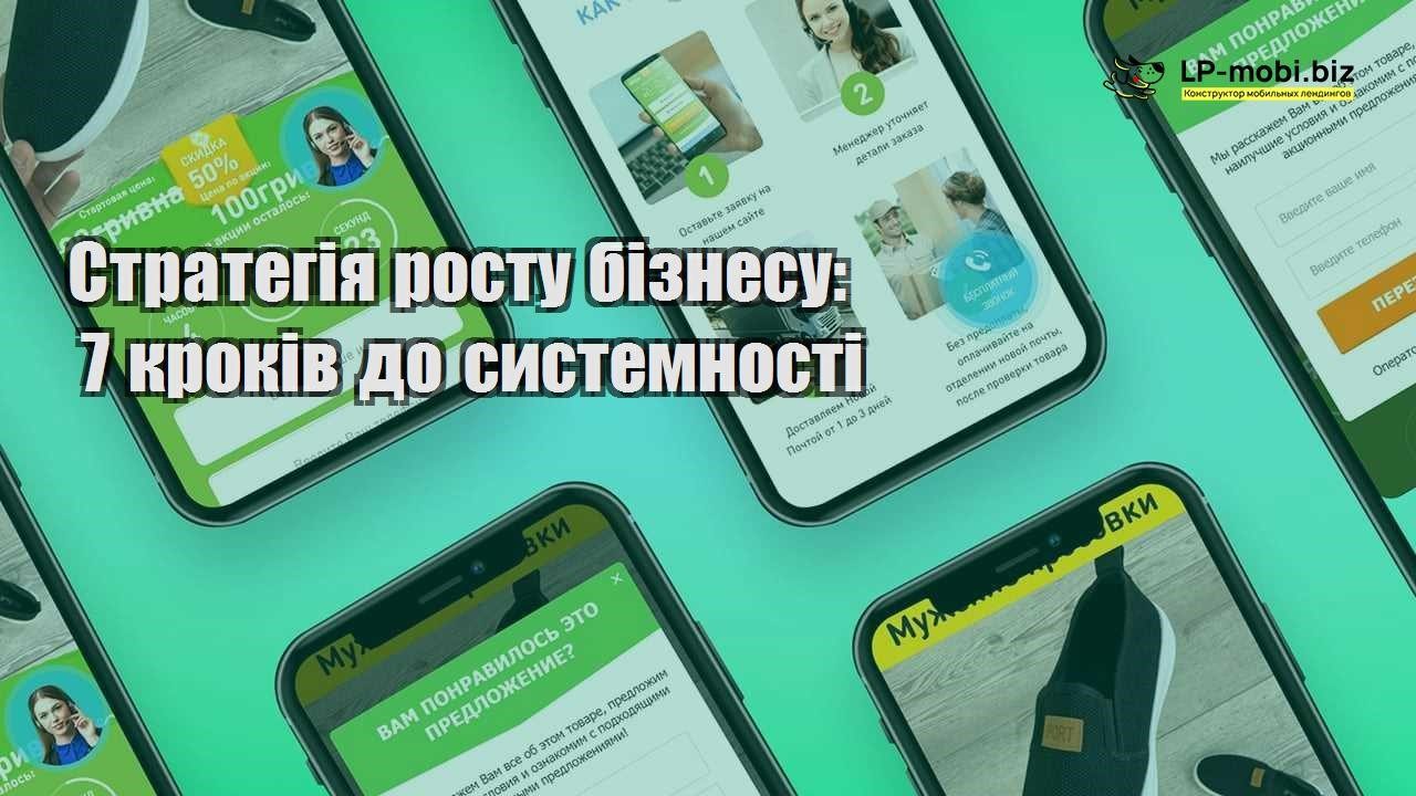 Стратегія росту бізнесу 7 кроків до системності