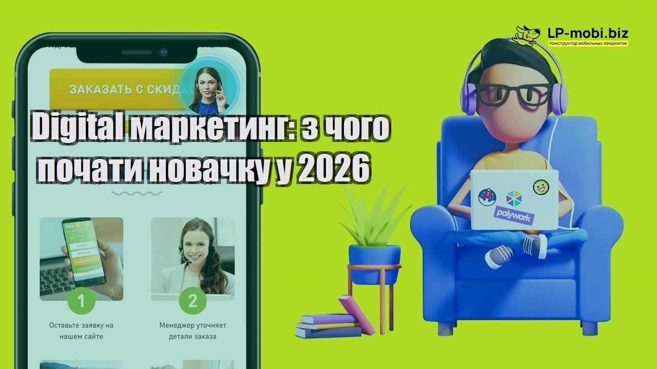 Digital маркетинг з чого почати новачку у 2026
