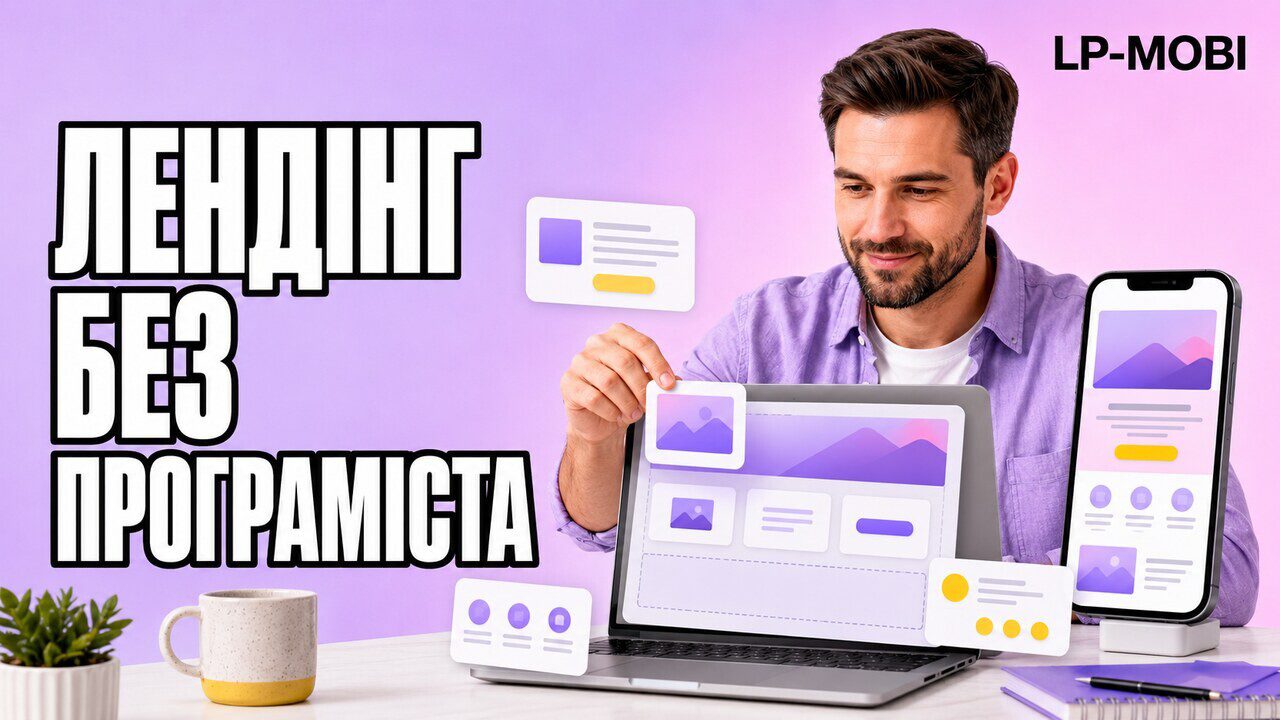 Як зробити лендінг без програміста і дизайнера