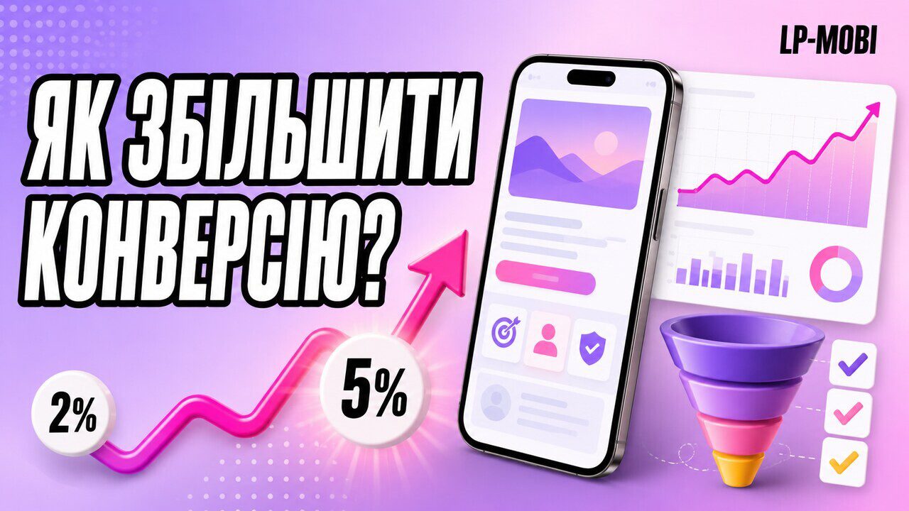 Як збільшити конверсію лендінгу з 2% до 5%